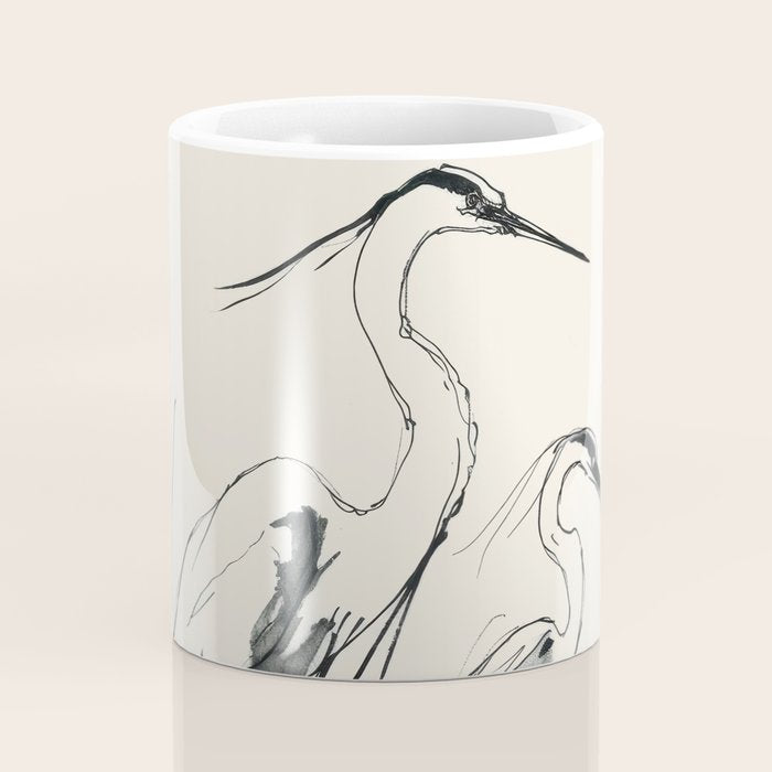 Two Herons Coffee Mug Gallery Image 4