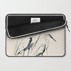 Two Herons Laptop Sleeve Gallery Image 2
