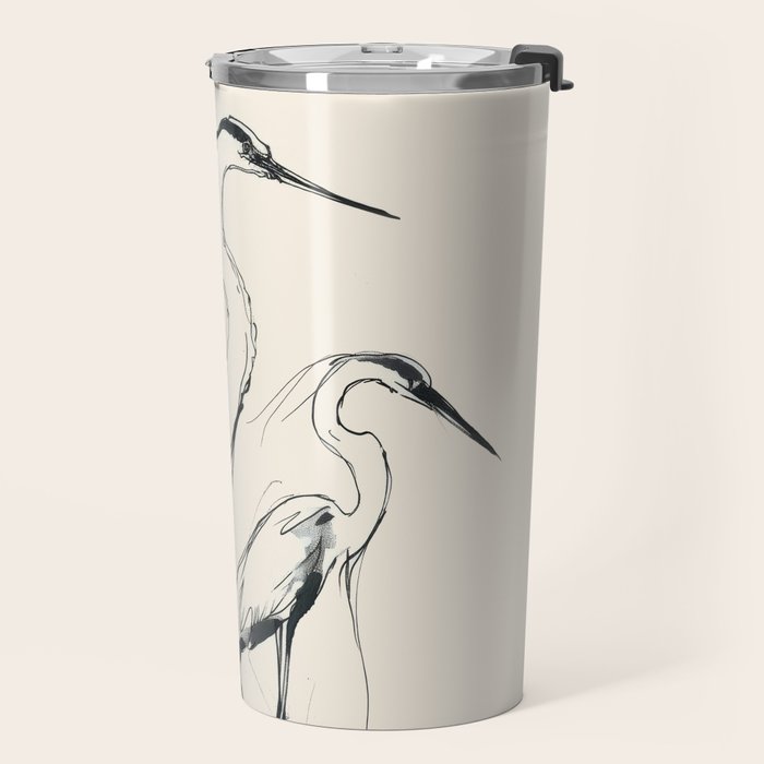 Two Herons Travel Mug Gallery Image 2