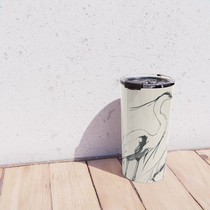 Two Herons Travel Mug Gallery Image 4