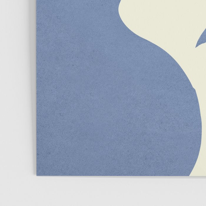 Mediterranean Abstract - Blue Gold Poster Gallery Image 3