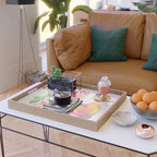  Fruit and bat - pastel Serving Tray Gallery Image 2