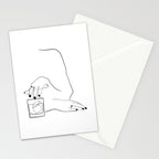Whiskey Woman Stationery Card Gallery Image 2