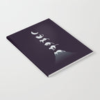 Cat Landscape 103: Falling Cat Moon Notebook Gallery Image 2