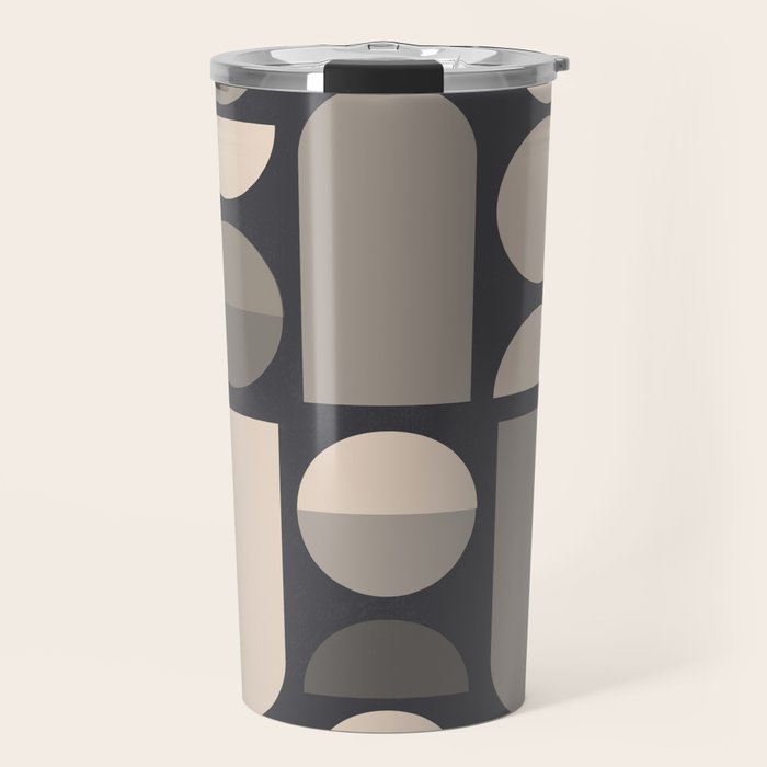 Abstract Geometric Shapes 73 Travel Mug Gallery Image 1