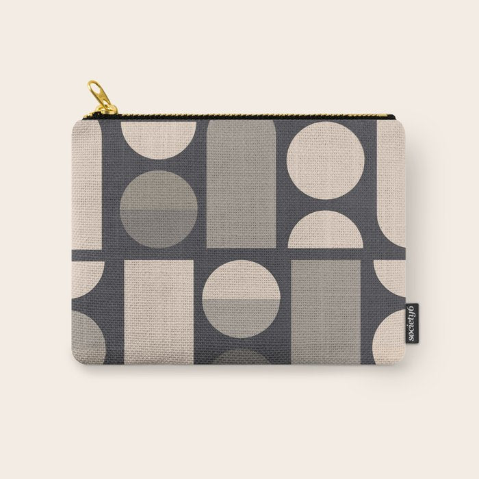 Abstract Geometric Shapes 73 Carry All Pouch Gallery Image 1