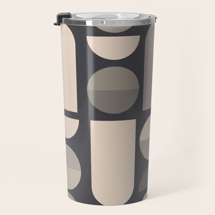 Abstract Geometric Shapes 73 Travel Mug Gallery Image 3