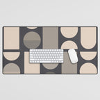 Abstract Geometric Shapes 73 Desk Mat Gallery Image 1