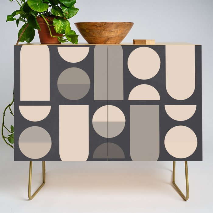 Abstract Geometric Shapes 73 Credenza Gallery Image 1