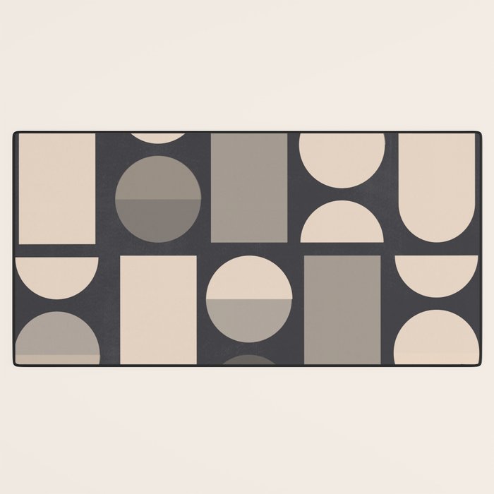 Abstract Geometric Shapes 73 Desk Mat Gallery Image 3