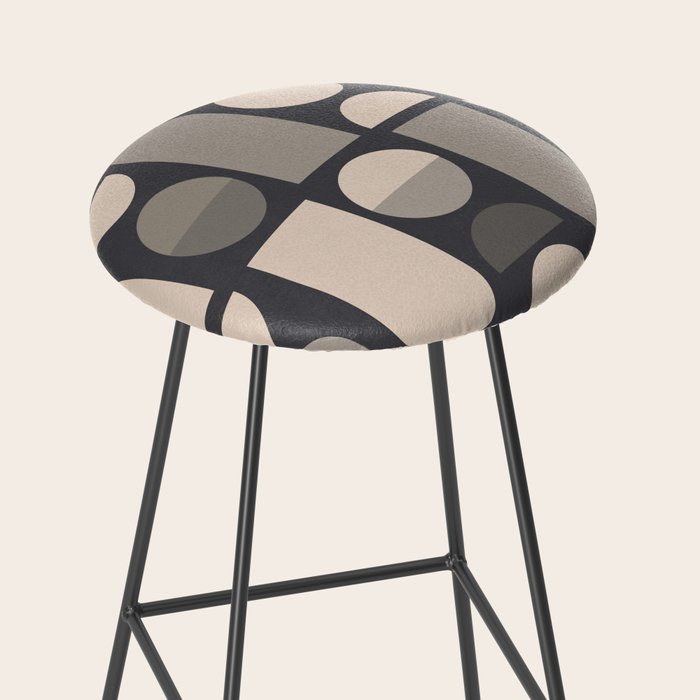Abstract Geometric Shapes 73 Stool Gallery Image 2