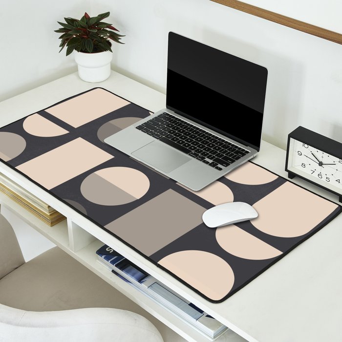 Abstract Geometric Shapes 73 Desk Mat Gallery Image 2