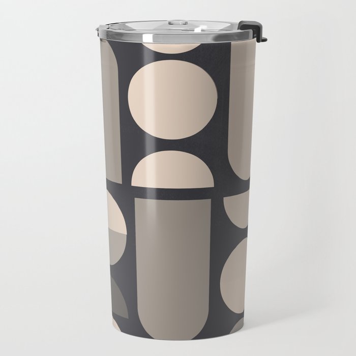 Abstract Geometric Shapes 73 Travel Mug Gallery Image 2