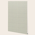 German Drapery Stripe - Blue Wallpaper Gallery Image 2