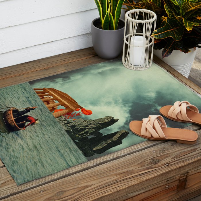 We Are All Fishermen Outdoor Rug Gallery Image 2