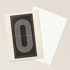 Minimal Geometric Line Art 4 Stationery Card Gallery Image 2