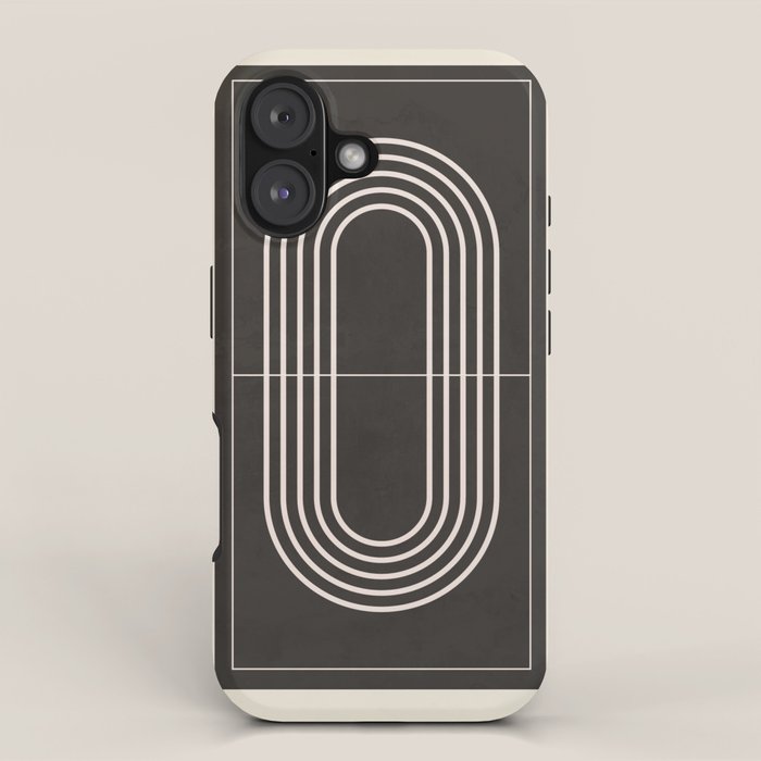 Minimal Geometric Line Art 4 iPhone Case Gallery Image 1