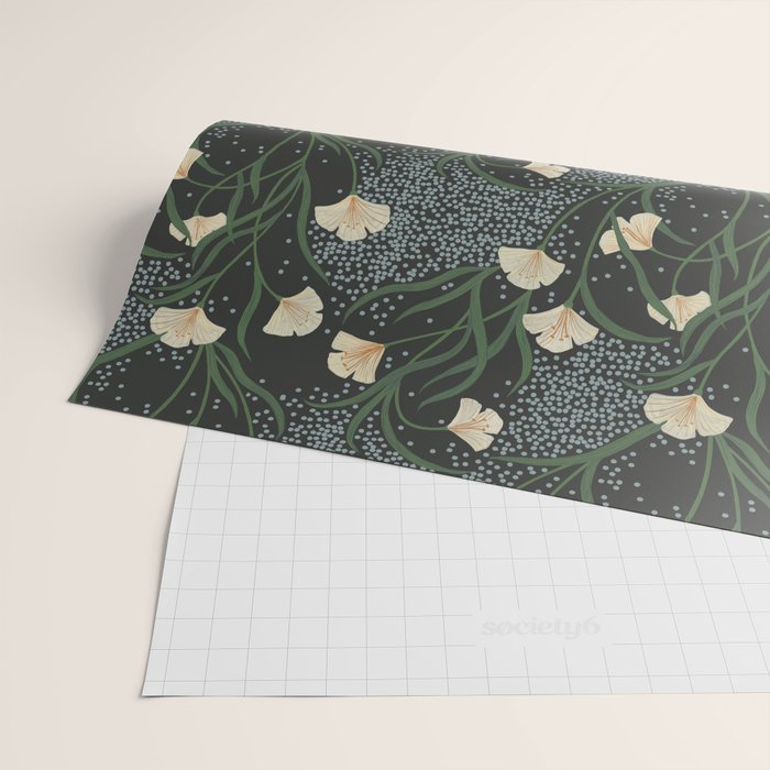 Lily Floral Wrapping Paper Gallery Image 2