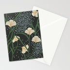 Lily Floral Stationery Card Gallery Image 2