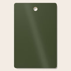 Moss Green Solid Color Cutting Board Gallery Image 1
