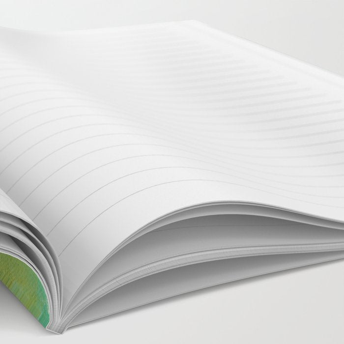 abstract organic shape pastel summer 1 Notebook Gallery Image 2