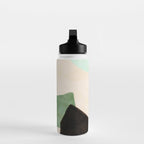 abstract organic shape pastel summer 1 Water Bottle Gallery Image 3