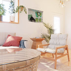 abstract organic shape pastel summer 1 Wall Hanging Gallery Image 2