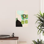 abstract organic shape pastel summer 1 Poster Gallery Image 2