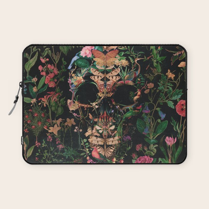 Papilion Skull Laptop Sleeve Gallery Image 1