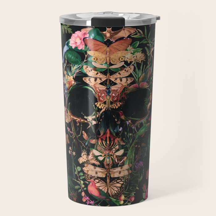 Papilion Skull Travel Mug Gallery Image 1