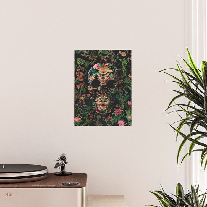 Papilion Skull Poster Gallery Image 2