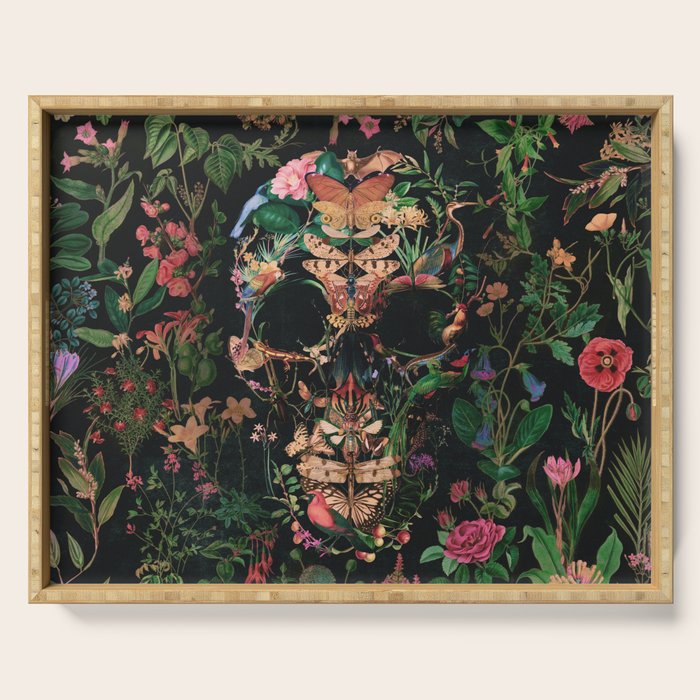 Papilion Skull Serving Tray Gallery Image 1