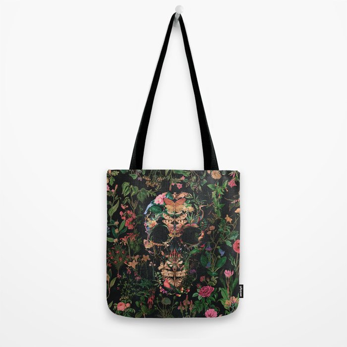 Papilion Skull Tote Bag Gallery Image 2
