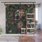 Papilion Skull Wall Mural Gallery Image 1