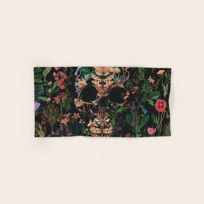 Papilion Skull Bath Towel Gallery Image 1