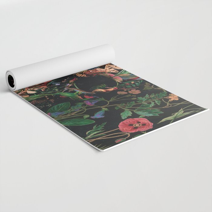 Papilion Skull Yoga Mat Gallery Image 2