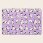 Siamese Cat Yoga Cutting Board Gallery Image 1
