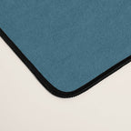 Mid Century Modern Retro Abstract Pattern Orange Blue Mustard Desk Mat Gallery Image 4