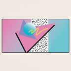 Memphis pattern 91 - 80s / 90s Retro Desk Mat Gallery Image 3