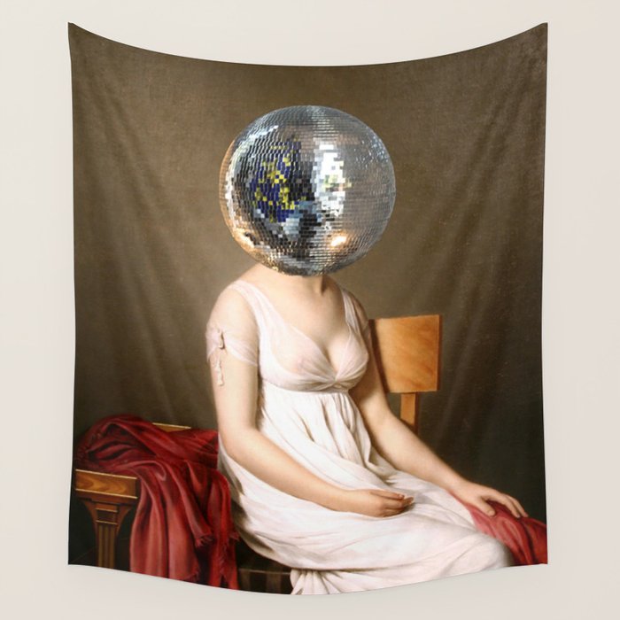 Discohead Wall Tapestry Gallery Image 4