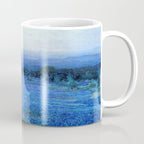 Bluebonnet Panoramic Landscape in Twilight painting by Robert Julian Onderdonk Coffee Mug Gallery Image 1