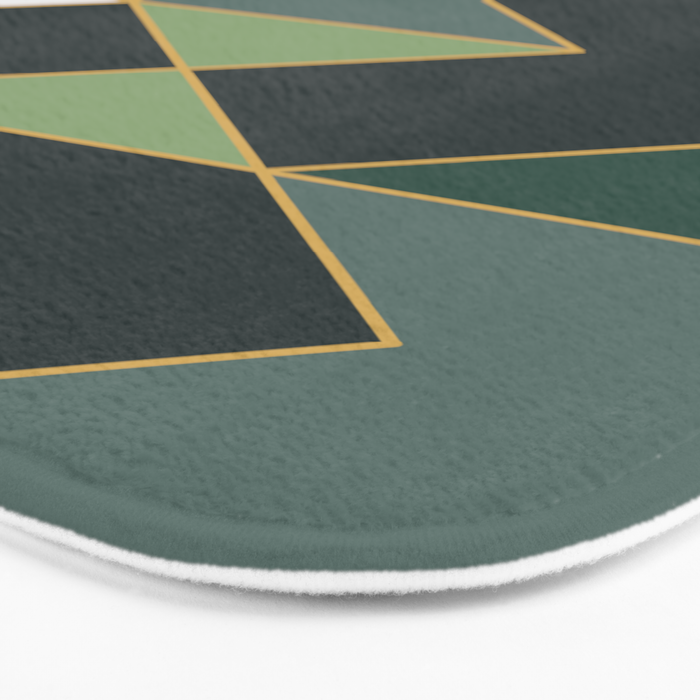 Deco Geometric 02 Bath Mat Gallery Image 3