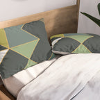 Deco Geometric 02 Pillow Sham Gallery Image 2