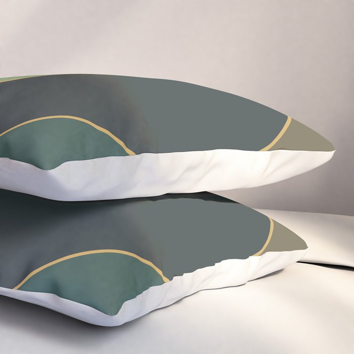 Deco Geometric 02 Pillow Sham Gallery Image 3