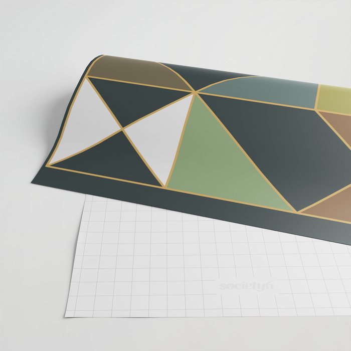 Deco Geometric 02 Wrapping Paper Gallery Image 2