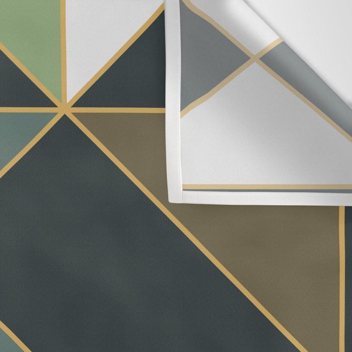 Deco Geometric 02 Wall Tapestry Gallery Image 3