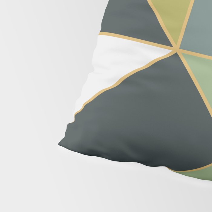 Deco Geometric 02 Pillow Sham Gallery Image 4
