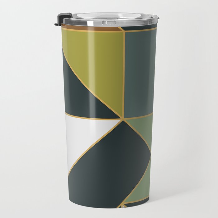 Deco Geometric 02 Travel Mug Gallery Image 3