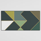Deco Geometric 02 Desk Mat Gallery Image 3