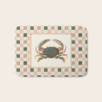Checkered Crab Bath Mat Gallery Image 1